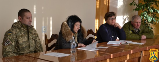 Засідання міської комісії з визнання бійців-добровольців Засідання міської комісії з визнання бійців-добровольців