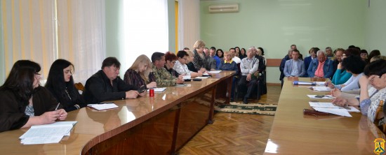 Розширена апаратна нарада з керівниками місцевих підприємств, установ, організацій