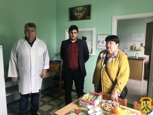 Відвідали Первомайське відділення Миколаївського обласного шпиталю ветеранів війни