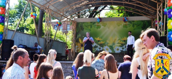 Святкування Дня захисту дітей в місті Первомайську Святкування Дня захисту дітей в місті Первомайську