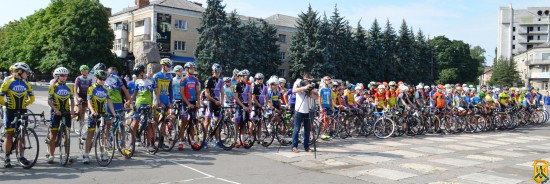 Церемонія відкриття змагань України з велосипедного спорту