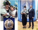 Вітаємо жительок нашого міста Тетяну Грушу та Ольгу Савранську з присвоєнням почесного звання України «Мати-героїня»