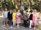 Відбулась церемонія покладання квітів до Братської могили воїнів-визволителів та підпільників, які діяли на території Первомайщини в роки Другої світової війни