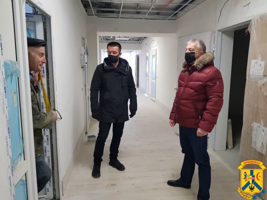 Міський голова з робочим візитом відвідав Первомайську центральну міську багатопрофільну лікарню Міський голова з робочим візитом відвідав Первомайську центральну міську багатопрофільну лікарню