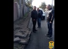 20 жовтня 2022 року міський голова Олег Демченко оглянув проведення ремонтних робіт дорожнього покриття по вулиці Маршала Рибалка