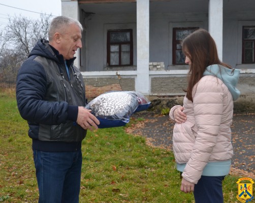 11 листопада 2022 року до Первомайської громади надійшов гуманітарний вантаж з Хмельницької області від Євангельських християн-баптистів