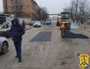 В місті продовжуються роботи з ремонту доріг міського значення