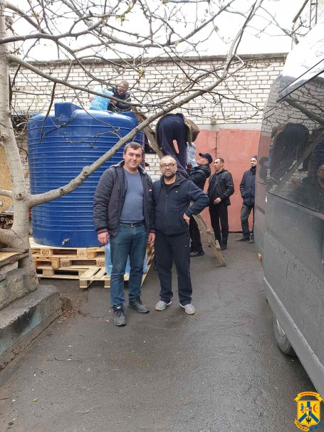 Здійснили доставку питної води до Миколаєва