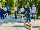 Продовжується масова реконструкція відпочинкових зон в центральному парку Первомайська