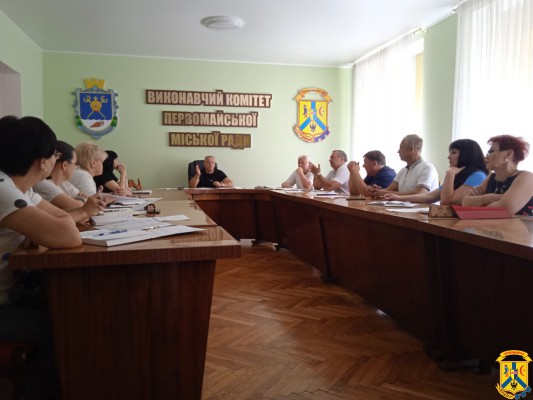26 липня 2022 року міський голова Олег Демченко провів апаратну нараду 26 липня 2022 року міський голова Олег Демченко провів апаратну нараду
