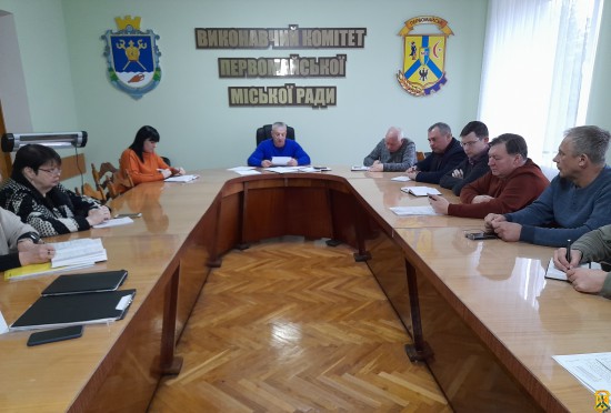 24 січня 2023 року міський голова Олег Демченко провів апаратну нараду із керівниками структурних підрозділів Первомайського виконавчого комітету та керівниками комунальних установ та закладів міської ради 24 січня 2023 року міський голова Олег Демченко провів апаратну нараду із керівниками структурних підрозділів Первомайського виконавчого комітету та керівниками комунальних установ та закладів міської ради