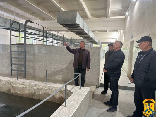 17 жовтня 2023 року перевірили хід виконання ремонтно-відновлювальних робіт на ОСВ-1 та ОСВ-2 17 жовтня 2023 року перевірили хід виконання ремонтно-відновлювальних робіт на ОСВ-1 та ОСВ-2