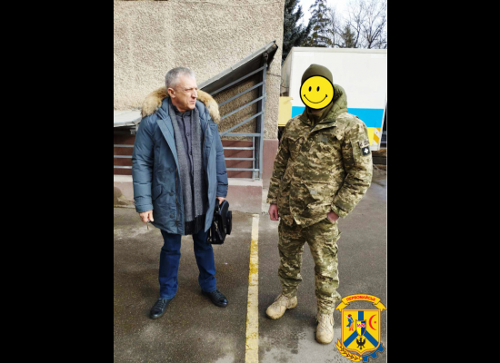 02 лютого 2023 року міський голова Олег Демченко зустрівся із військовослужбовцями 02 лютого 2023 року міський голова Олег Демченко зустрівся із військовослужбовцями