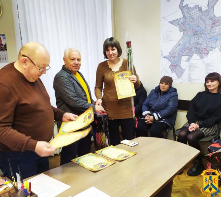 Перший заступник міського голови Дмитро Малішевський спільно із начальником управління житлово-комунального господарства Олександром Лисим, напередодні професійного свята,  Дня працівника житлово-комунального господарства та побутового обслуговування,   в