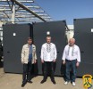 Міський голова Олег Демченко спільно із першим заступником міського голови Дмитром Малішевським та директором  КП “Первомайськводоканал” Миколою Онуфрієнком  ознайомилися із партією генераторів (4шт.), отриманих  в рамках Програми розвитку Організації Об’