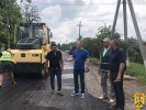 Міський голова Олег Демченко  спільно із заступником міського голови Володимиром Рябченком проінспектували дорожні роботи по вулиці Січневій.  