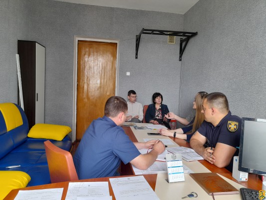 Проведена нарада із питань облаштування споруд цивільного захисту Проведена нарада із питань облаштування споруд цивільного захисту