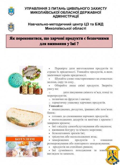 Як переконатися, що харчові продукти є безпечними для вживання у їжі? Як переконатися, що харчові продукти є безпечними для вживання у їжі?