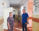 Міська влада продовжує облаштовувати споруди цивільного захисту  при навчальних закладах.