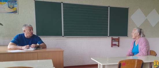 Міський голова Олег Демченко провів виїзний прийом громадян Міський голова Олег Демченко провів виїзний прийом громадян