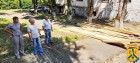Проінспектували хід  виконання робіт щодо встановлення нового даху 