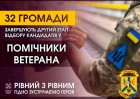 У 32 громадах завершується другий етап відбору кандидатів у помічники ветерана