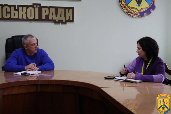 30 жовтня 2024 року очільник Первомайської міської територіальної громади Олег Демченко провів зустріч з представниками Благодійного фонду «Рокада» 30 жовтня 2024 року очільник Первомайської міської територіальної громади Олег Демченко провів зустріч з представниками Благодійного фонду «Рокада»