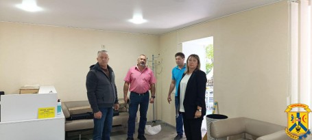 08 жовтня 2024 року здійснили перевірку підготовки до відкриття Простору соціальної адаптації, розташованого за адресою: вул. Корабельна, 20