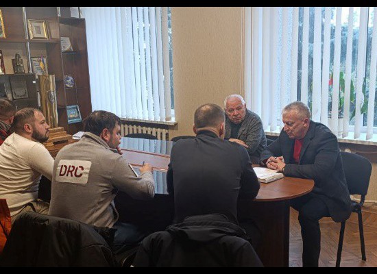 12 листопада 2024 року відбулася робоча зустріч очільника Первомайської міської громади Олега Демченка і першого заступника міського голови Дмитра Малішевського з представниками Данської ради у справах біженців (DRC) 12 листопада 2024 року відбулася робоча зустріч очільника Первомайської міської громади Олега Демченка і першого заступника міського голови Дмитра Малішевського з представниками Данської ради у справах біженців (DRC)