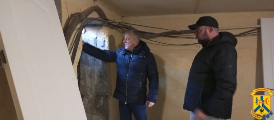В Первомайській громаді продовжується облаштування сховищ в освітніх закладах В Первомайській громаді продовжується облаштування сховищ в освітніх закладах