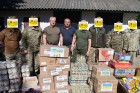 Олег Демченко спільно із своєю командою відвідав захисників на передовій