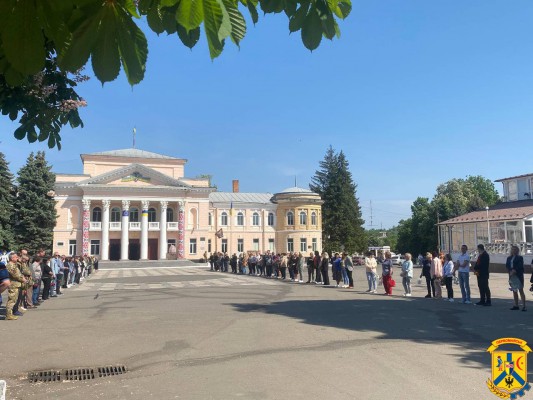 В Первомайській громаді прощалися з  загиблим Героєм – Володимиром Краснюком