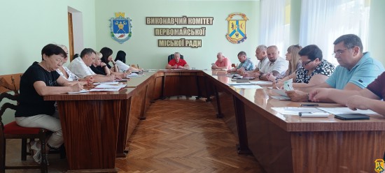 Очільник Первомайської громади Олег Демченко провів апаратну нараду Очільник Первомайської громади Олег Демченко провів апаратну нараду