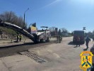 26 березня 2025 року ФОП «Саакян» приступили до ліквідації аварійних ділянок на дорозі по вулиці Одеська