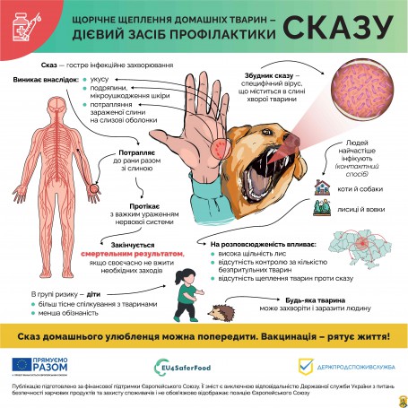 Сказ. Заходи профілактики.