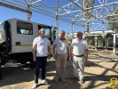 22 вересня 2025 року міський голова Первомайської громади Олег Демченко разом із першим заступником Дмитром Малішевським відвідали будівельний майданчик на вулиці Павла Поповича