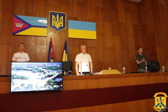 25 червня 2026 року в сесійній залі Первомайської міської ради відбулося пленарне засідання чергової 96-ї сесії міської ради VIII скликання