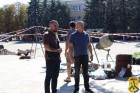 17 вересня 2026 року очільник Первомайської міської територіальної громади Олег Демченко спільно з першим заступником міського голови Дмитром Малішевським та заступником міського голови Тимуром Глушком вкотре відвідав сквер Перемоги