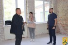 25 вересня 2026 року, за дорученням міського голови Олега Демченка, заступник міського голови Тимур Глушко спільно з директоркою Первомайського центру соціальних служб Ларисою Крижановською здійснили робочий виїзд та оглянули хід ремонтних робіт